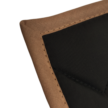 Thermomatte schwarz - Band braun